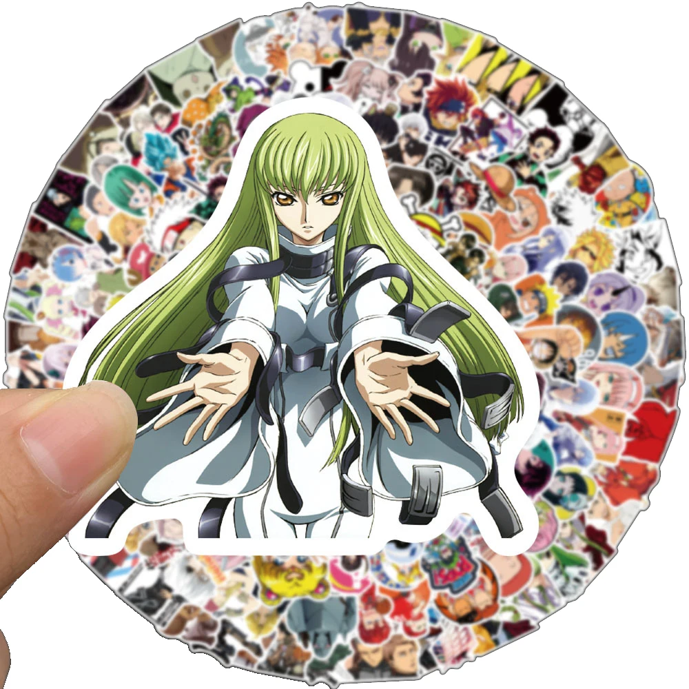 10/30/50PCS Anime Collection/Volleyball Boy/Spell Return/Demon Slayer/Notebook Skateboard Graffiti Cartoon Sticker Wholesale