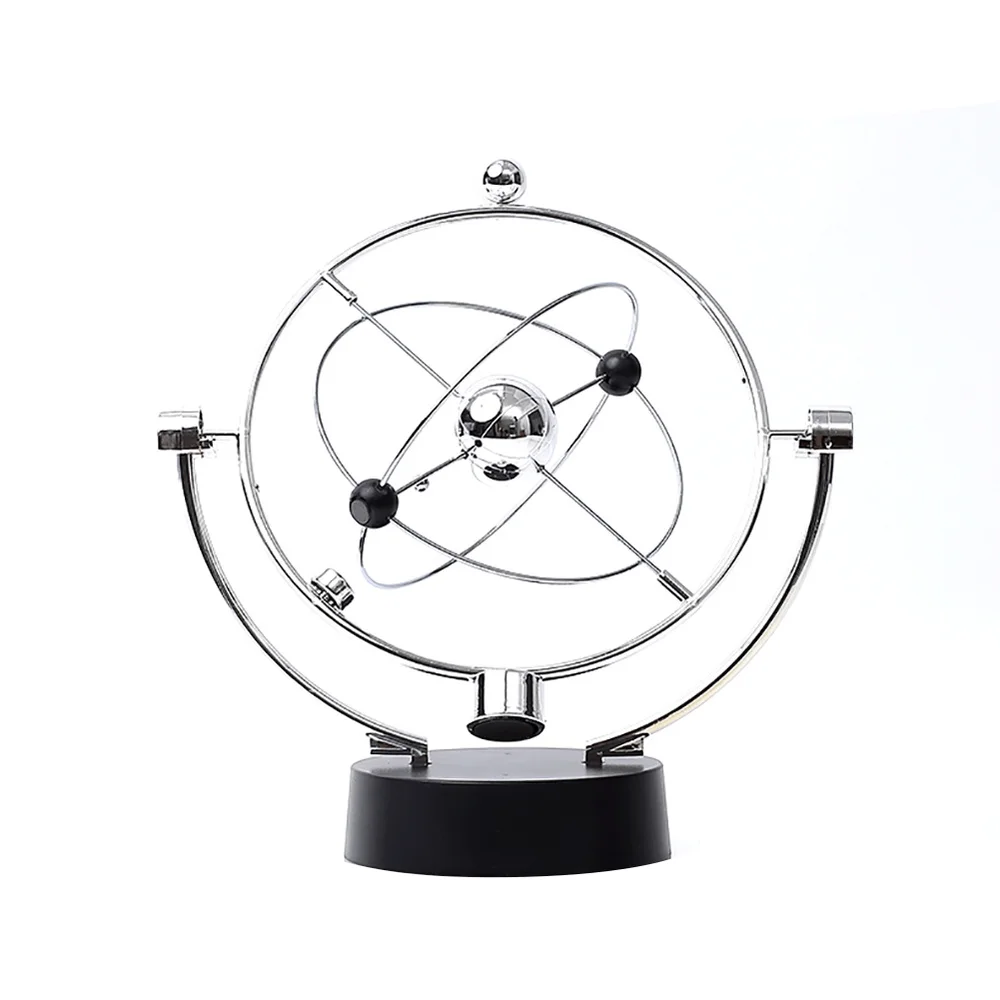 Pendule Newton avec Rotation et Mouvement Perpétuel, Boule d\'Équilibre, Gobelet Physique, Artisanat, Décorations de Table de Maison, Jouet de