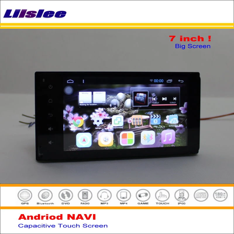 Car Android GPS Navigation System For Toyota Land Cruiser 100/LX 470 Radio Stereo Video Multimedia Player