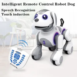 Smart Robot Dog Voice interactive Touch induction RC Robot Dog English Mathematics Scientific knowledge Children Educational Toy