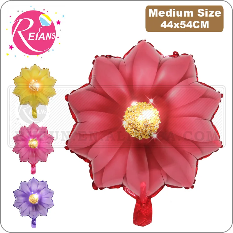 

Sunflower Flower Foil Balloons Red Rose Purple Yellow Birthday Party Baby Shower Valentine's Day Wedding suppliers Decoration