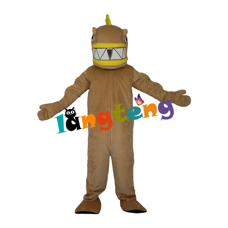 

849 Yellow Fish Mascot Costumes Cartoon Adult Cosplay Cartoon Furry Costuming Holiday Animal