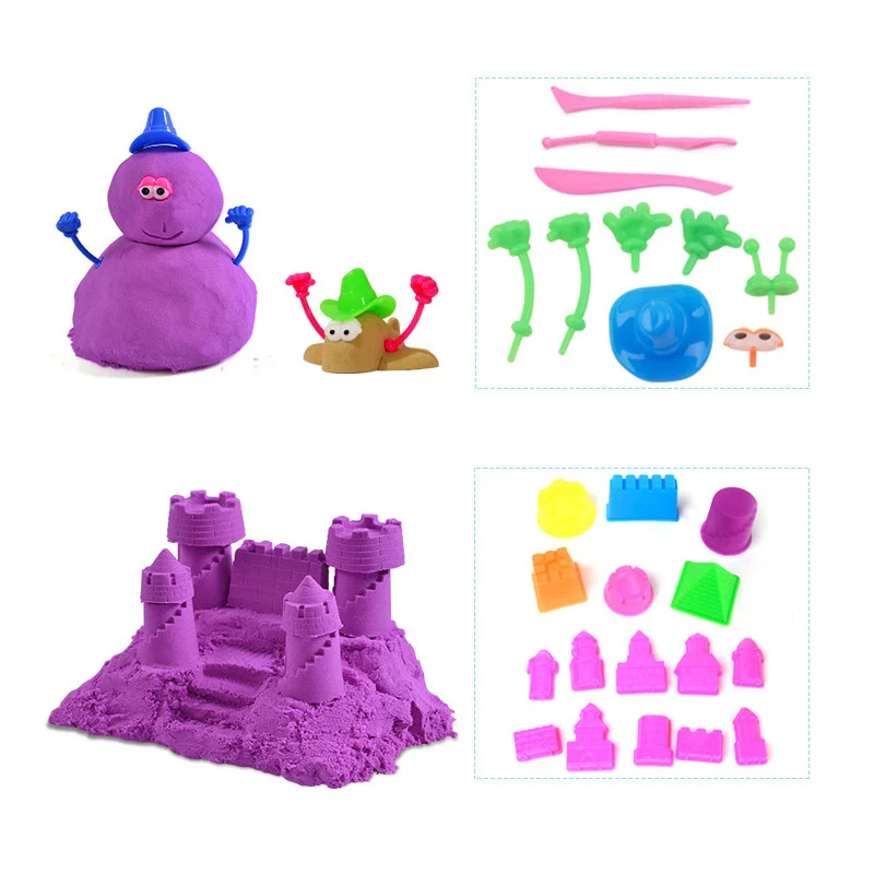 DIY Slimes Play Dough Mould Tools Sets Plasticine Modeling Soft Clay Kits Cutters Molds Educational toys Clay tools for Children