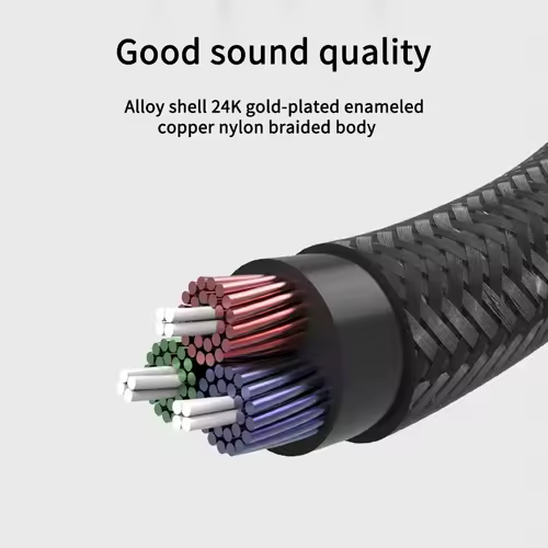 3.5mm Jack Extension Audio Cable Audio Cable Line Aux Cable 0.5m/1m/2m/3m for iPhone Samsung Car Headphone Xiaomi Audio Jack - Image 5