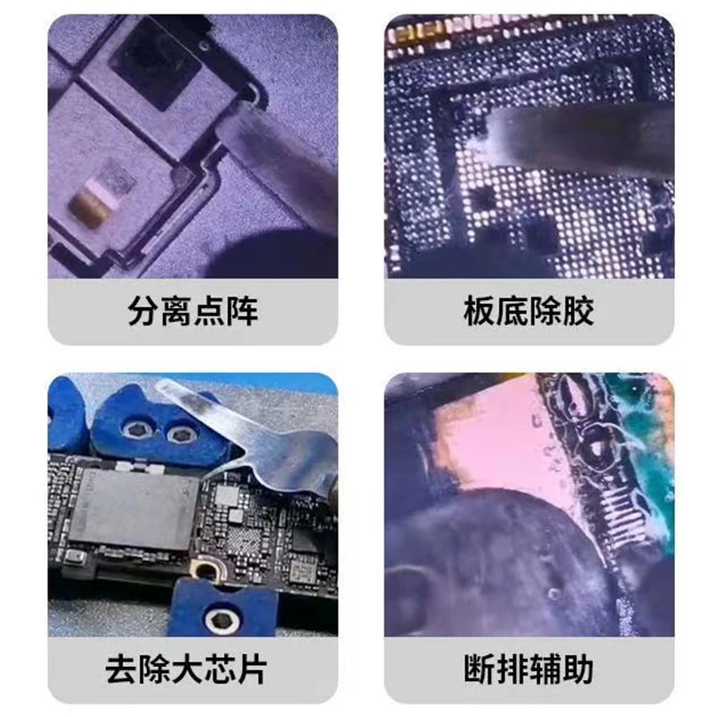Couteau de réparation de téléphone, carte mère à lame fine multifonctionnelle, puce BGA IC, nettoyage de colle CPU IC, carte mère, couteau à souder SMD
