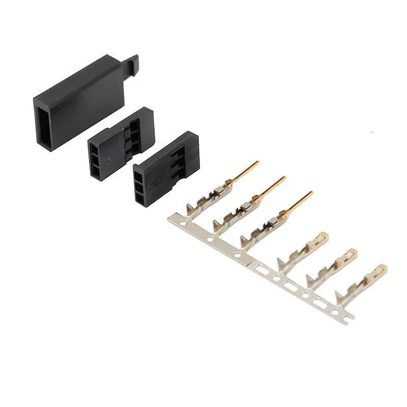 10 sets Male/ Female Connector For Futaba For RC Model, Servo Connector, Model Receiver Battery ESC Connection