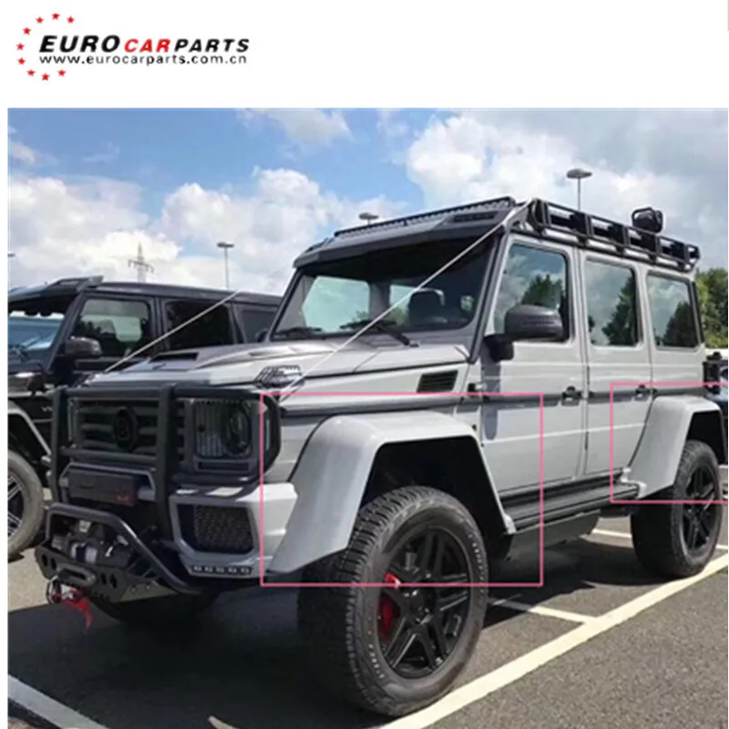 

W463 4x4 fender for G-class W463 G63 G65 G500 G55 G350 to 4x4 wide over fenders full FRP material