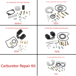 49cc PZ19 PZ20 PZ30 PD18 PD24 Carburetor Repair Kit Set Accessories Replacement Parts Dropshipping