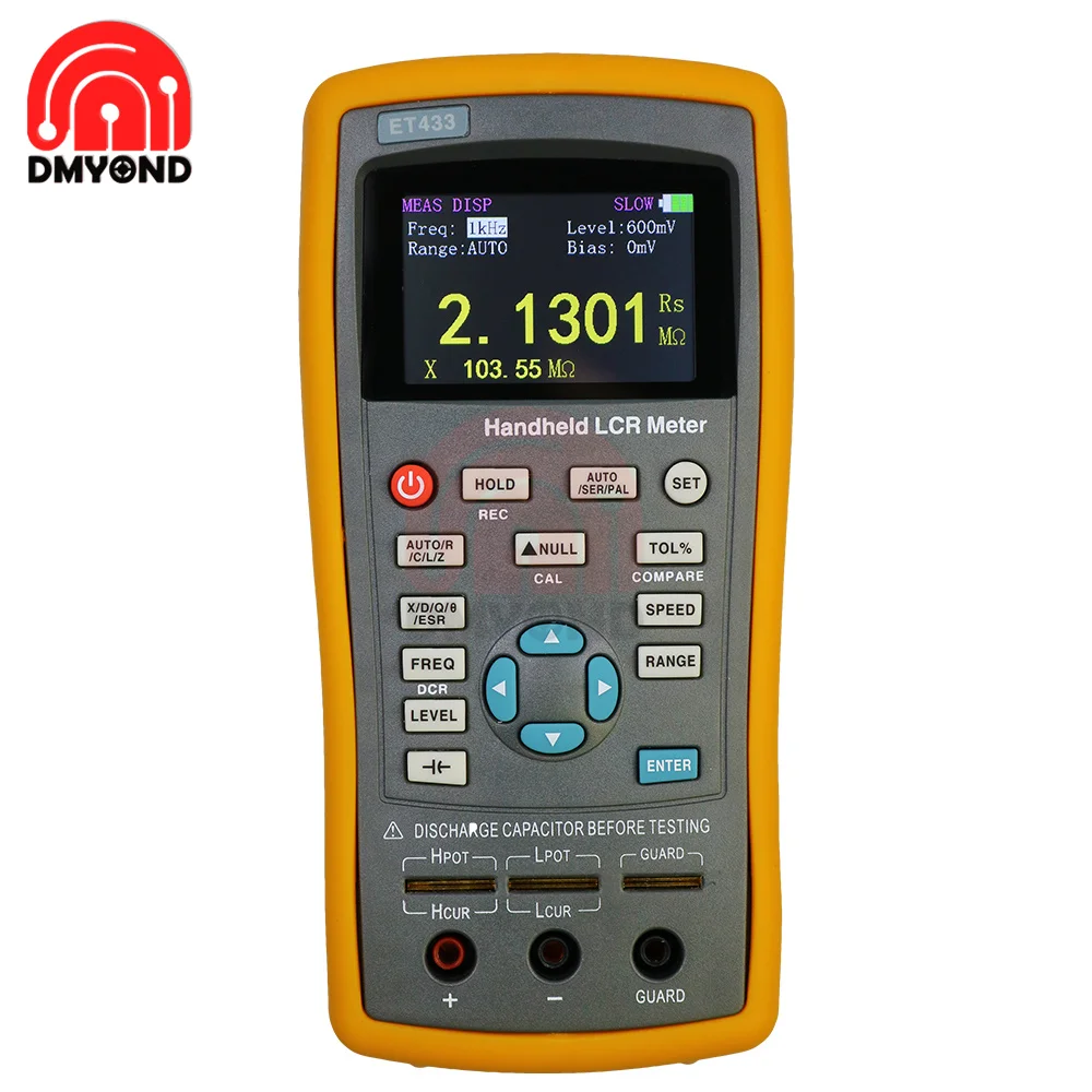 Handheld LCR Digital Bridge Meter High Precision Capacitance Inductance Resistance Meter ET430 ET431 ET432 ET433 Eletrical Tools