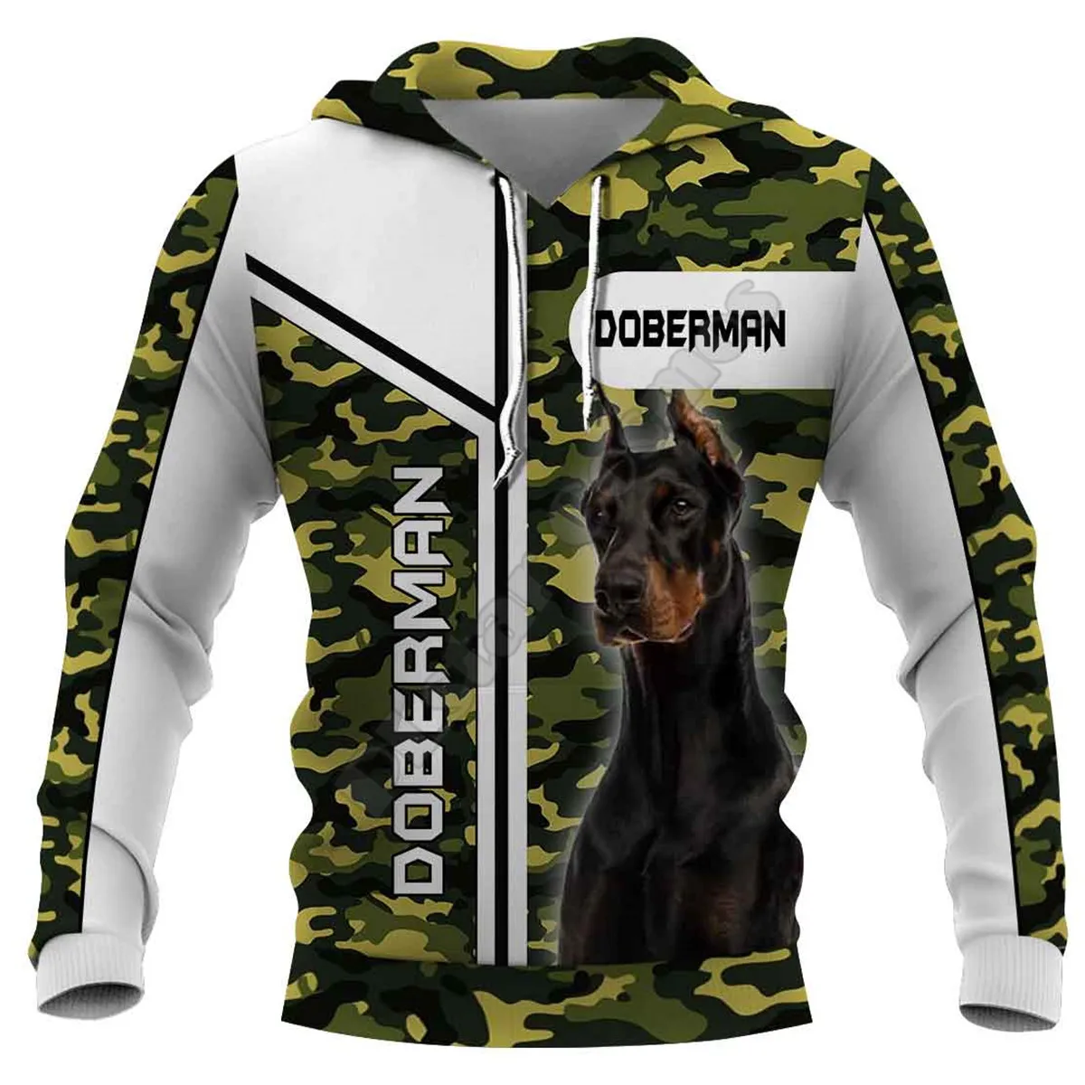 

Camouflage Doberman 3D Hoodies Printed Pullover Men For Women Funny Animal Sweatshirts Fashion Cosplay Apparel Sweater 01