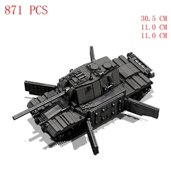 hot military WW2 technical Japanese Army Type 5 Chi-Ri Heavy Tank self defense war vehicles Building Blocks weapons bricks toys