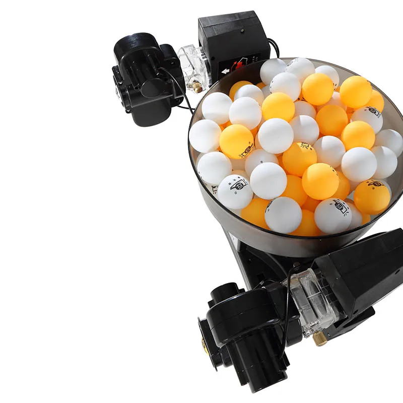 

100V-240V professional double-head table tennis ball machine ping pong robot automatic shooting server pitching machine S-1001