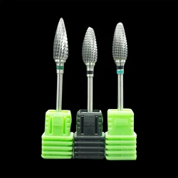 1pcs Tungsten Carbide Cutter Burrs Nail Drill Bit Metal Bits For Electric Manicure Nail Drill Accessories