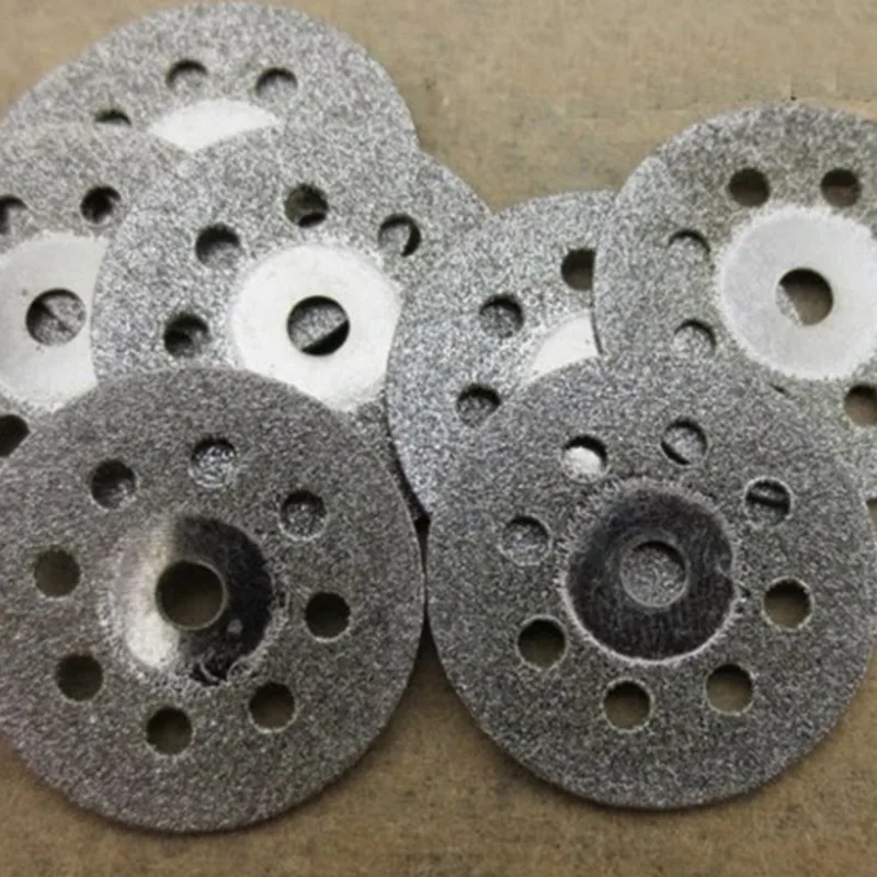 Sunshine 12 Pcs lame per seghe circolari per utensili rotanti dischi per ruote da taglio mandrino Dremel Cutoff