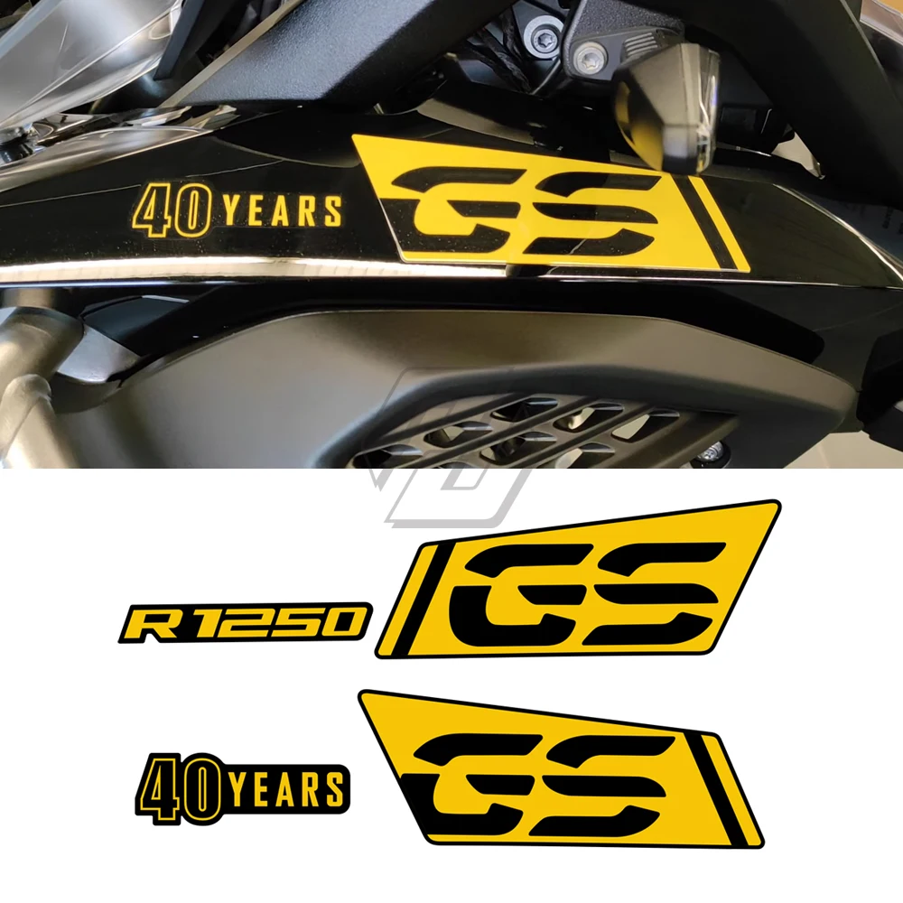 

For BMW R1250GS Adventure 2017-2021 Fairing Sticker 40 Years GS Decal