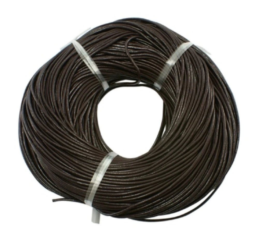 

about 100m/Bundle Cowhide Leather Cords 4mm Thick For DIY Jewelry Bracelet Necklace making Accessories