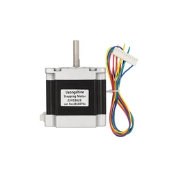 Nema23 23HS5628 4 Lead Nema 23 Stepper Motor 57 165 Oz-in 56mm 2.8A 6.35mm/8mm TB6600 CNC Laser Grind Foam Plasma Cut
