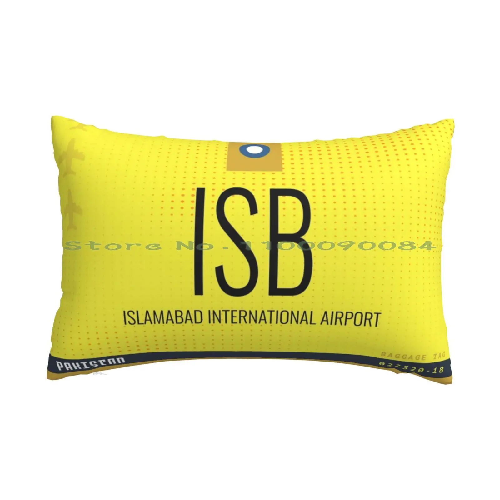 Isb-Islamabad Intl Airport-Rawalpindi , Pakistan Pillow Case 20x30 50*75 Sofa Bedroom 2000s Aesthetic Aesthetic Bratz