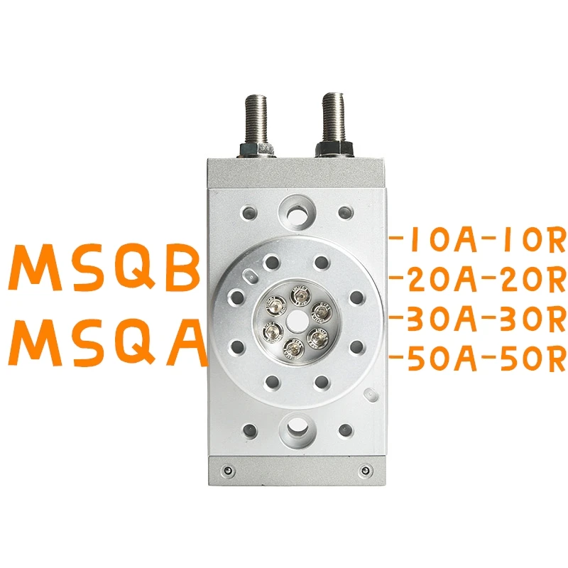 

MSQB Rotary Pneumatic Cylinder MSQA10A MSQA20A MSQA30A MSQA50A MSQA10R MSQA20R MSQA50R MSQA30R Adjustable 0-190 Degrees SMC Typr