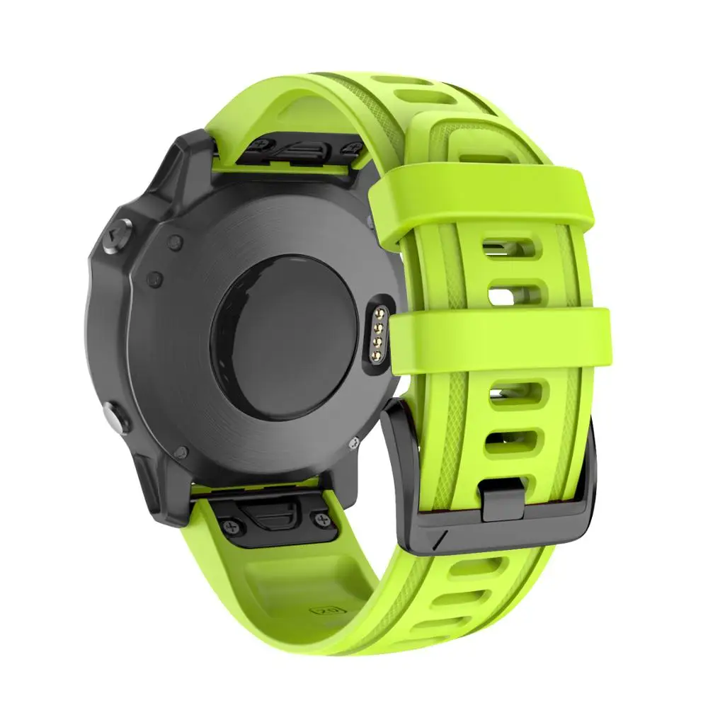 Correa de reloj para Fenix 6S Pro, pulsera de silicona suave con ajuste rápido, 20mm, para Fenix 5S Plus