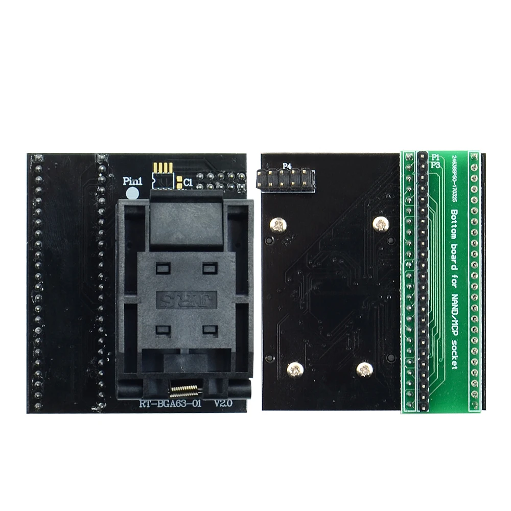 Adaptador de BGA169-01 BGA63 BGA64 BGA48, enchufe para programador de Flash RT809H EMCC Nand