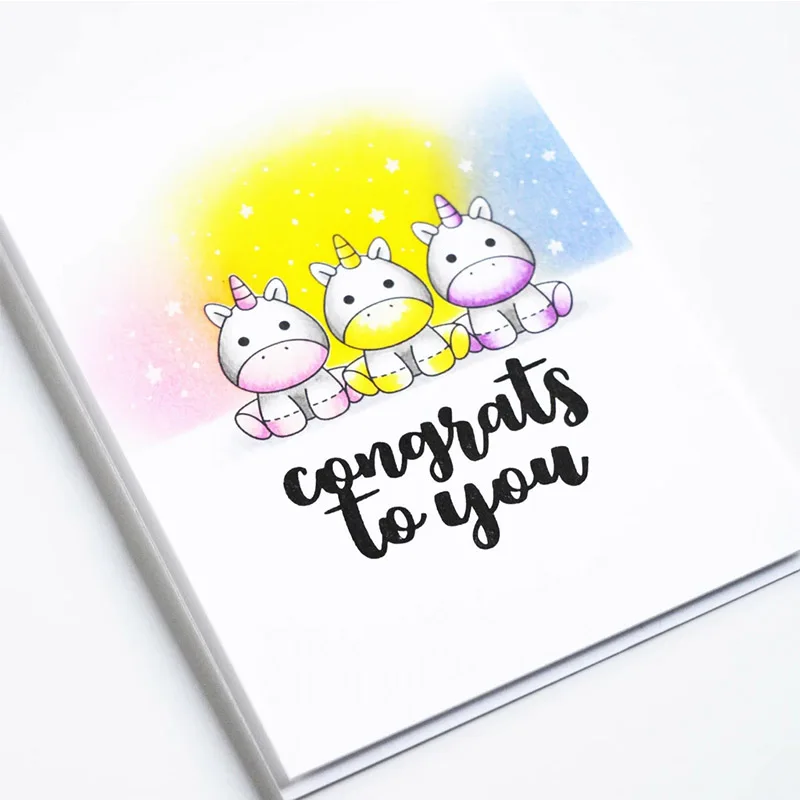 Sweet Greetings Clear Stamp Sweet Phrases Clear Transparent Silicone Stamps 2020 For DIY Card Making