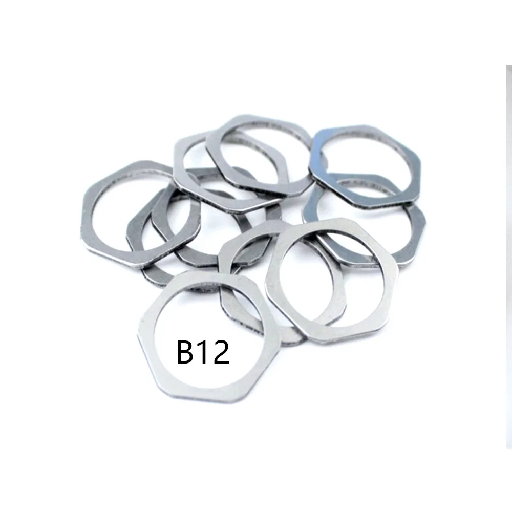 

50pcs B12 18/S22 common rail adjustment gasket adjustment washer armature lift adjustment gasket