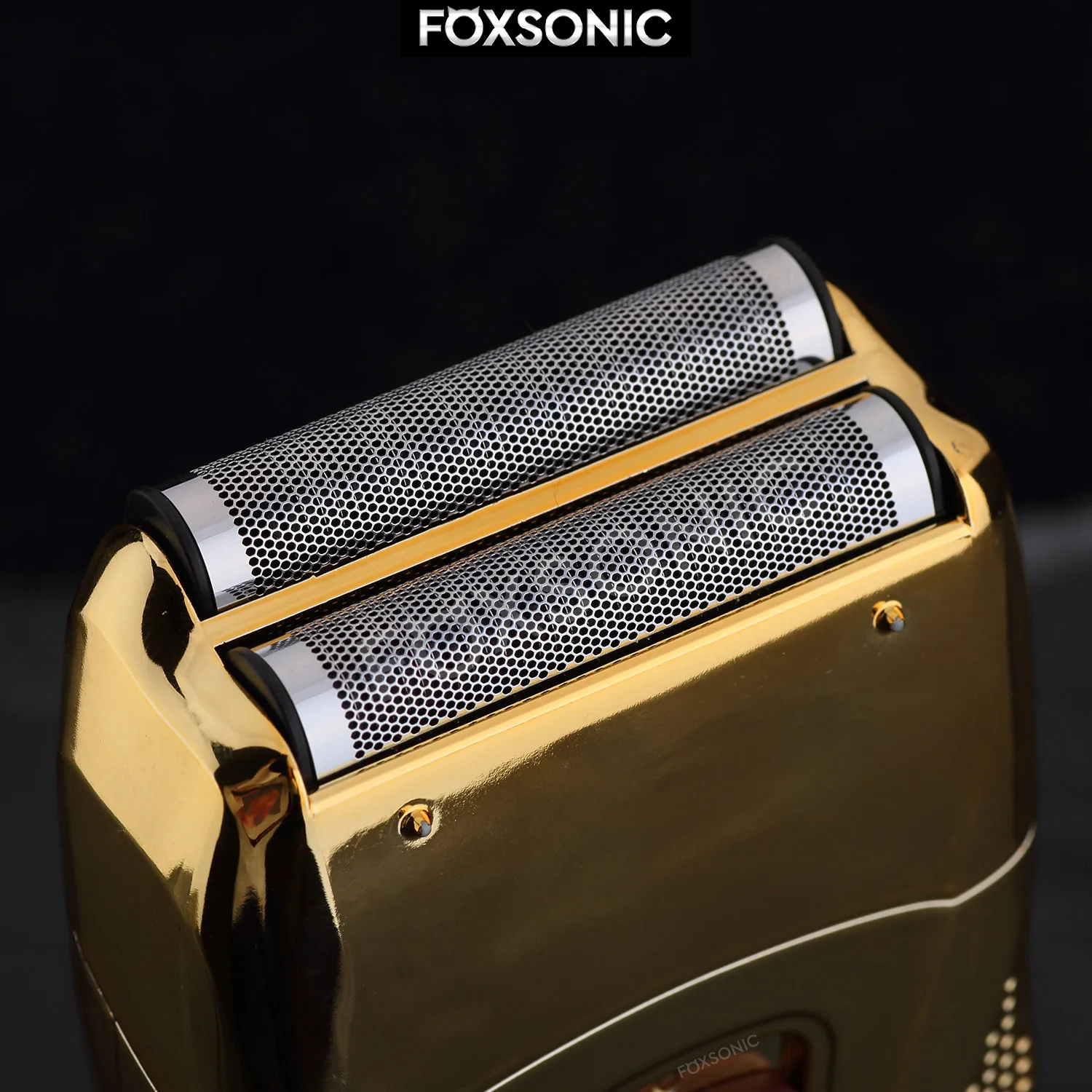 WAHFOX-Afeitadora eléctrica de peluquero para hombres, máquina de afeitar con cabezal de aceite, USB, empuje blanco