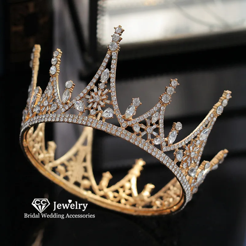 CC Tiaras and Crowns Hairband Headband Wedding Hair Accessories for Women Jewelry Bride Party Baroque Style Headdress Gift xy427