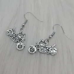 Women's girl retro motorcycle shape earrings girl retro earrings cute small objects earrings jewelry