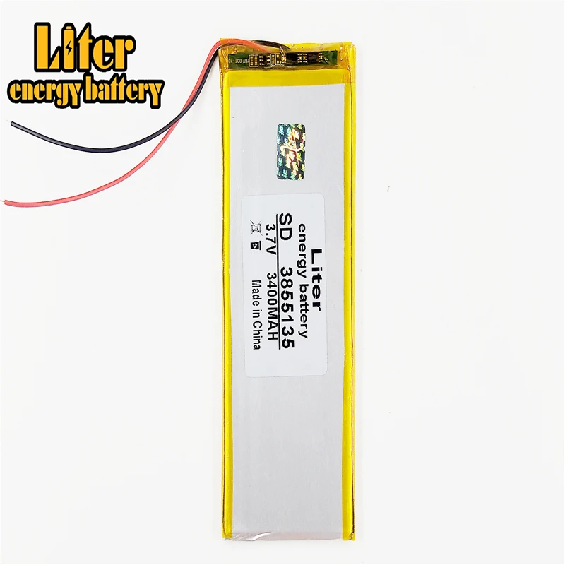 li-po 3.7V 3400mah (polymer lithium ion battery) Li-ion battery for tablet pc 7 inch 8 inch 9.7 inch 10.1 inch [3855135]