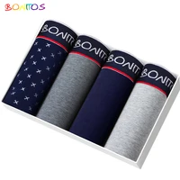 Pack de 4 bóxers de algodón para hombre BONITOS