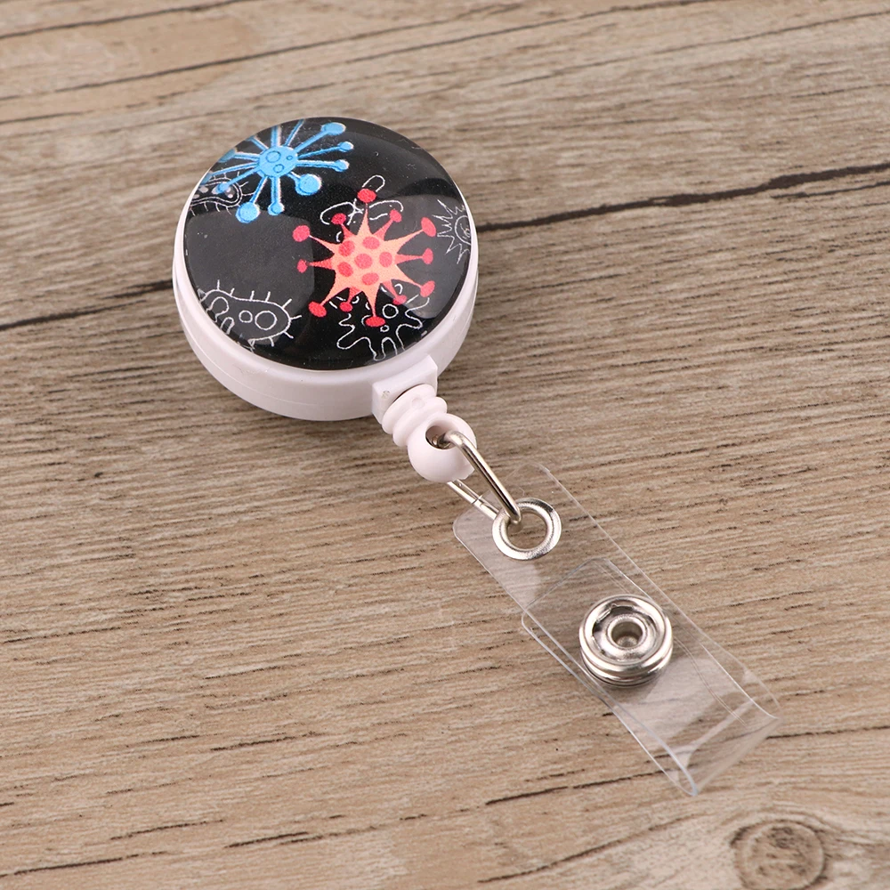 BH1526 Blinghero New Design Silicone Retractable Student Nurse Doctor Badge Reel Clip Enfermera ID Card Badge Holder Accessory