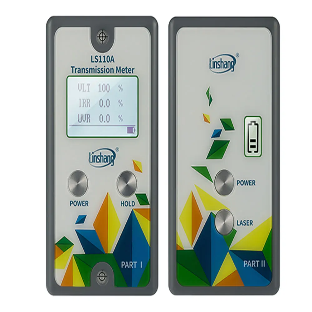 LS110A split transmittance meter for visible light transmission of glass film front windshield