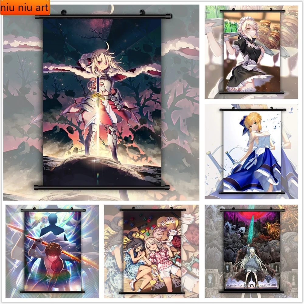 5D FGO Fate Grand Order Animation Diamond Mosaic Diamond Painting Diamond Mosaic DIY Full Diamond Embroidery Home Decor