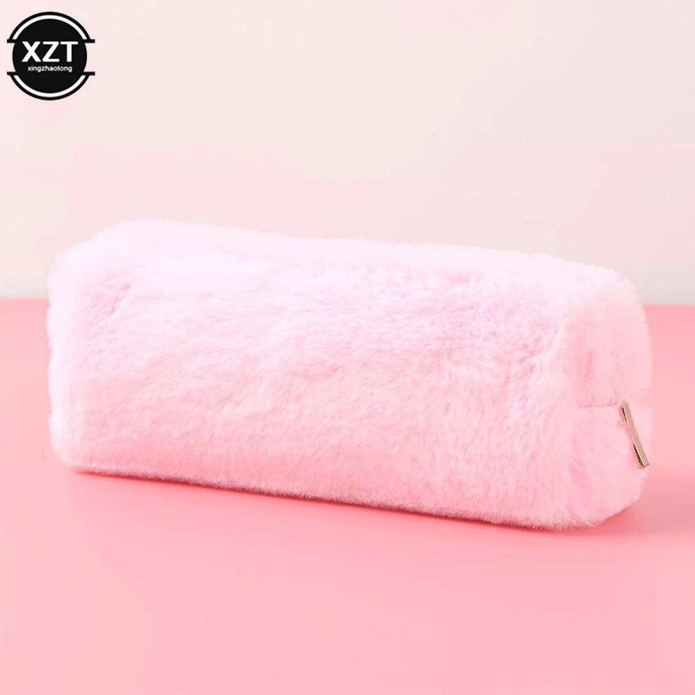 لطيف موضة أفخم سستة حقيبة أقلام رصاص مدرسة اللوازم المكتبية القرطاسية الحقيبة محفظة تخزين لطيف حقائب مكياج صندوق رصاص