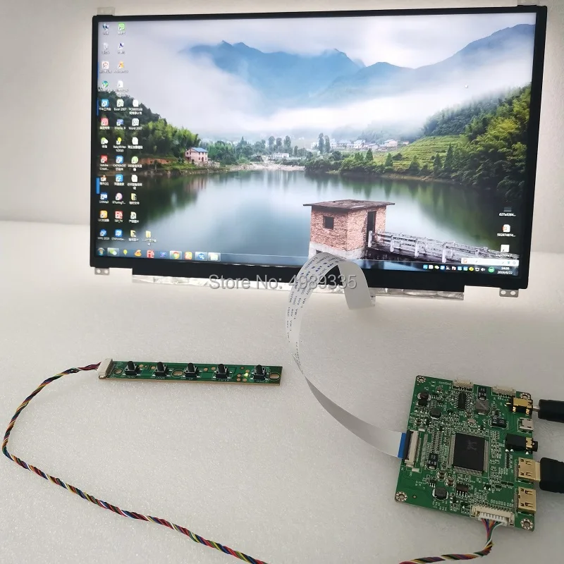 13.3 Inch Touch-Module Kit 1920X1080IPS Volledige Kijkhoek 10 Point Capacitieve Touch Bijpassende