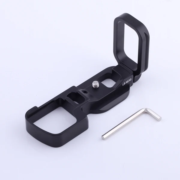 SETTO Pro Vertical L Type Bracket Tripod Quick Release Plate Base for Sony NEX-5N 5T 5C 5R NEX5N NEX-5C