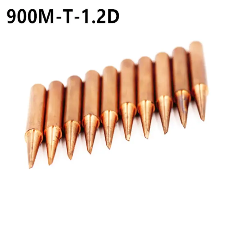 15 modles Lead-free 900M T Series Pure Copper Soldering Iron Tip Welding Sting For Hakko 936 FX-888D 852D Soldering Iron Station