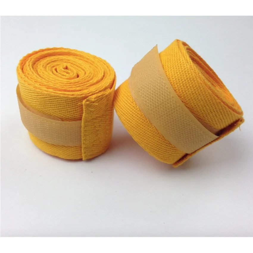 Professional custom-made cotton training boxing bandages, sports fitness pure cotton hand-wrapping bandages