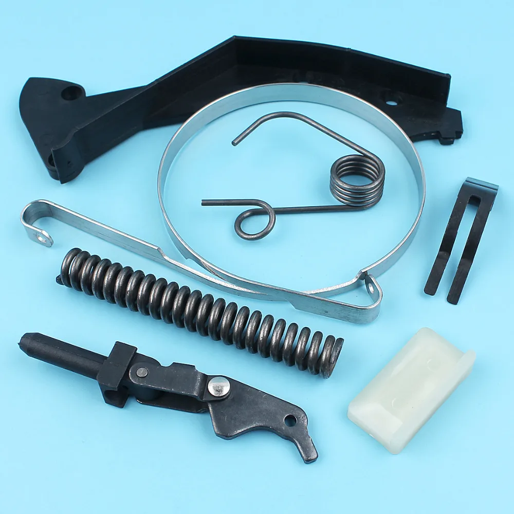 Chain Brake Cover Band Spring Guide Strip Kit For Husqvarna 268 272 266 66 Chainsaw Joint Knee Replacemene Parts бензопила