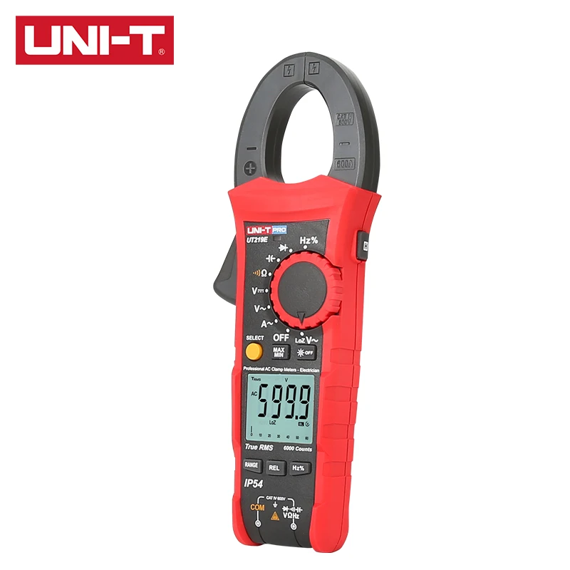 UNI-T UT219E UT219M UT219DS Professional Clamp Meter True RMS LoZ Input For Ghost Voltage Measurement CAT IV 600V