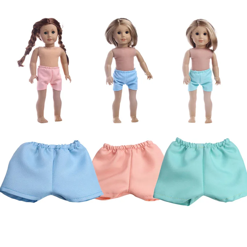 6 Set Autumn Trousers & 5 Set Shorts  Doll Clothes For 18 Inch & 43 Cm Doll & Born Baby Generation Birthday Girl's  Toy Gifts