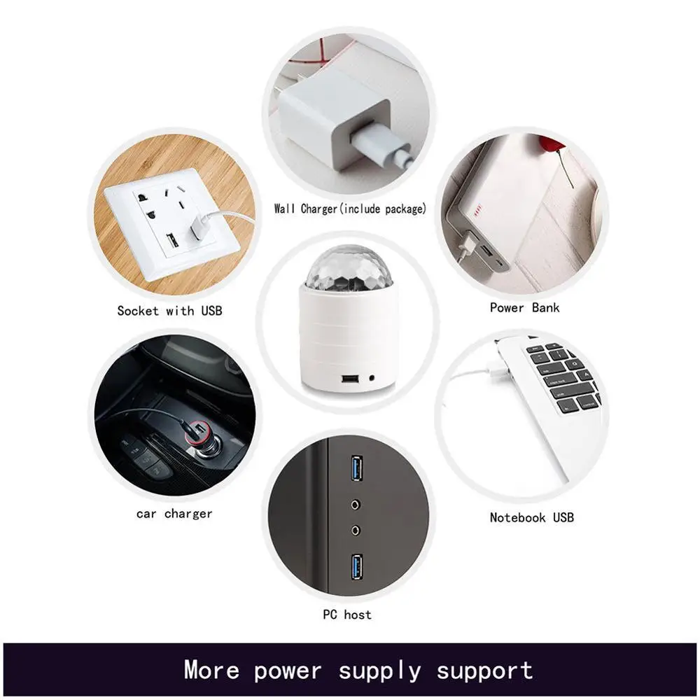 Usb Bluetooth Sterren Moons Podium Verlichting Bar Led Disco Projector Lichten Kerst Room Decor Remote Voice Control Rgb Strobe Light