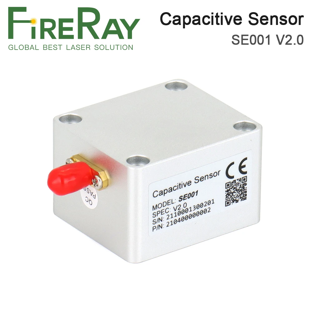 Imagem -03 - Fireray Weihong Sensor Capacitivo Se001 V2.0 Amplificador a Laser Altura Controlador Cabeça do Sensor para a Máquina de Corte a Laser de Fibra