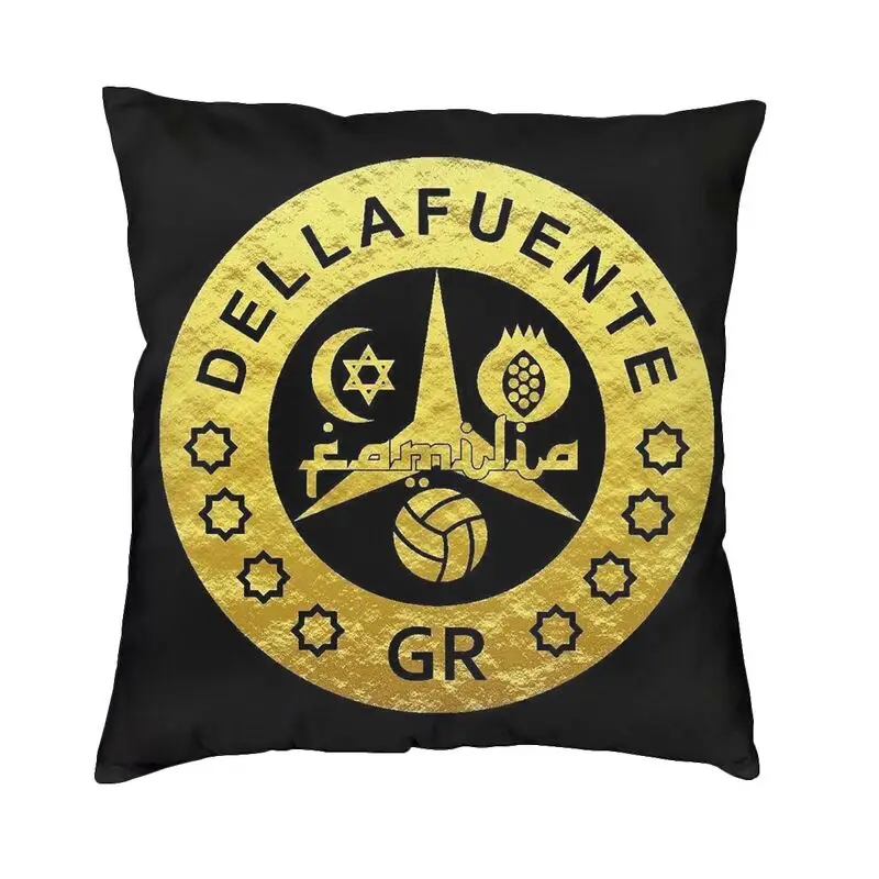 Dellafuente F C Artwork Throw Pillow Case 45*45cm Home Decoration Nordic Cushion Cover Square Pillowcover Double-sided Printing