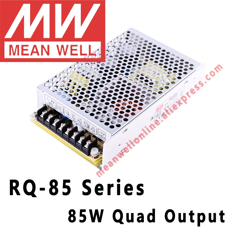 

Mean Well RQ-85 Series AC/DC 85W Quad Output Switching Power Supply meanwell online store