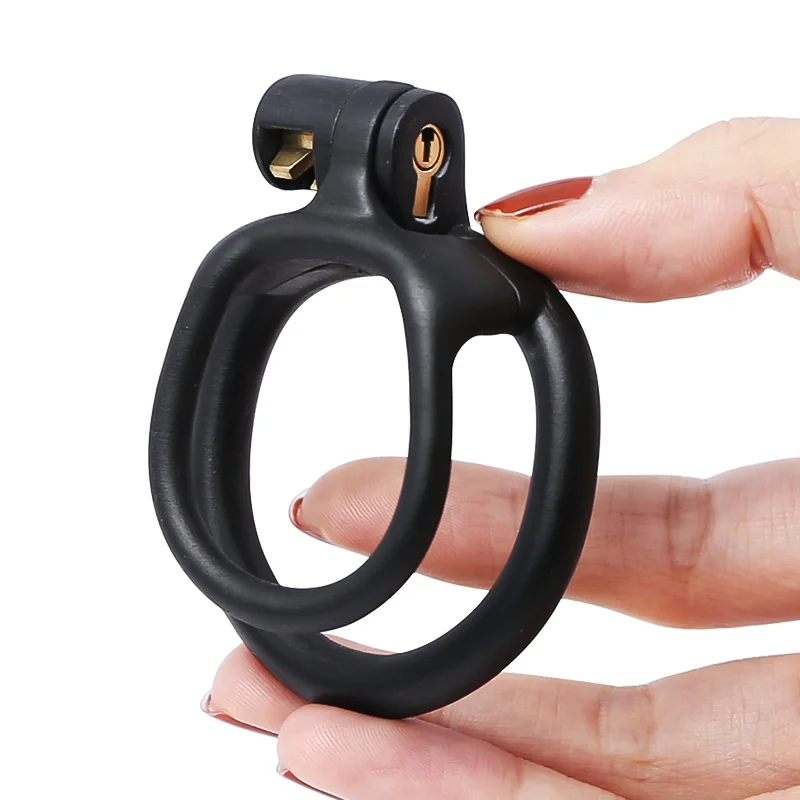 2021 Mamba-ZERO Male Resin Chastity Device Cock Cage Chastity Belt Ball Stretcher Penis Ring Cock Ring Adult Penis Lock Sex Toys