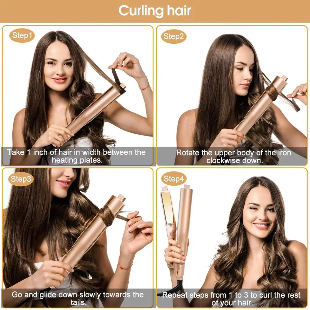 Is the 2-in-1 Pro Gold Titanium Twisting Hair Curler Worth  display picture 2