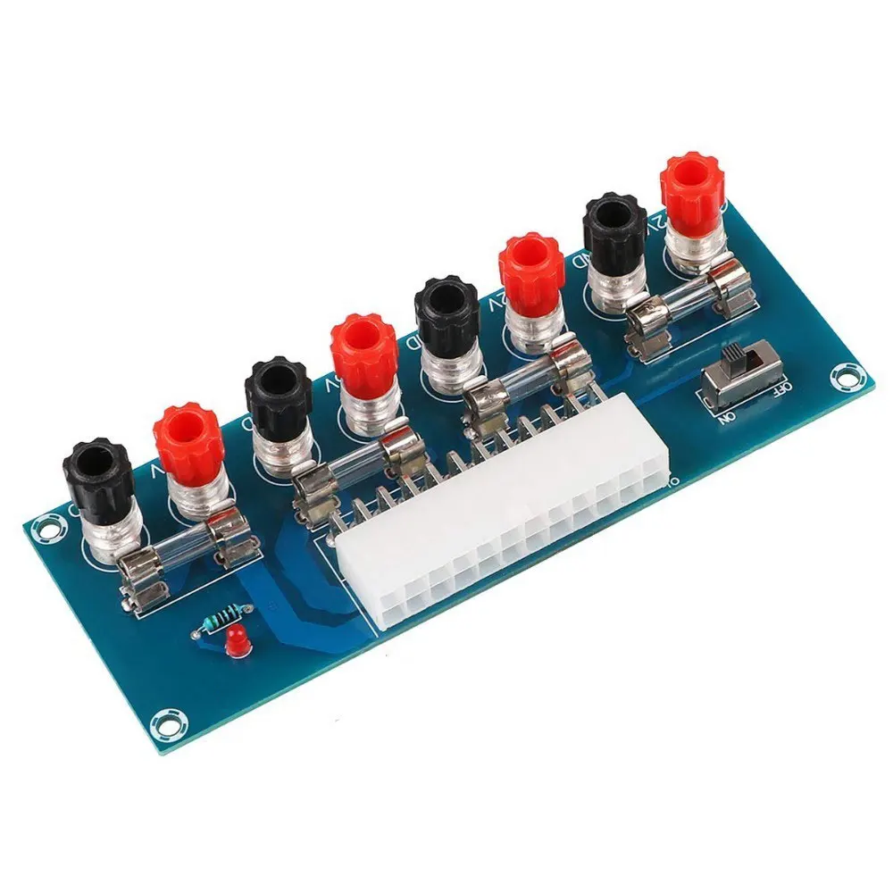 XH-M229 ATX Để Bàn Khung Xe Điện Miếng Dán Cường Lực Các Module Lấy Nguồn Điện Đầu Ra Dẫn-Đĩa